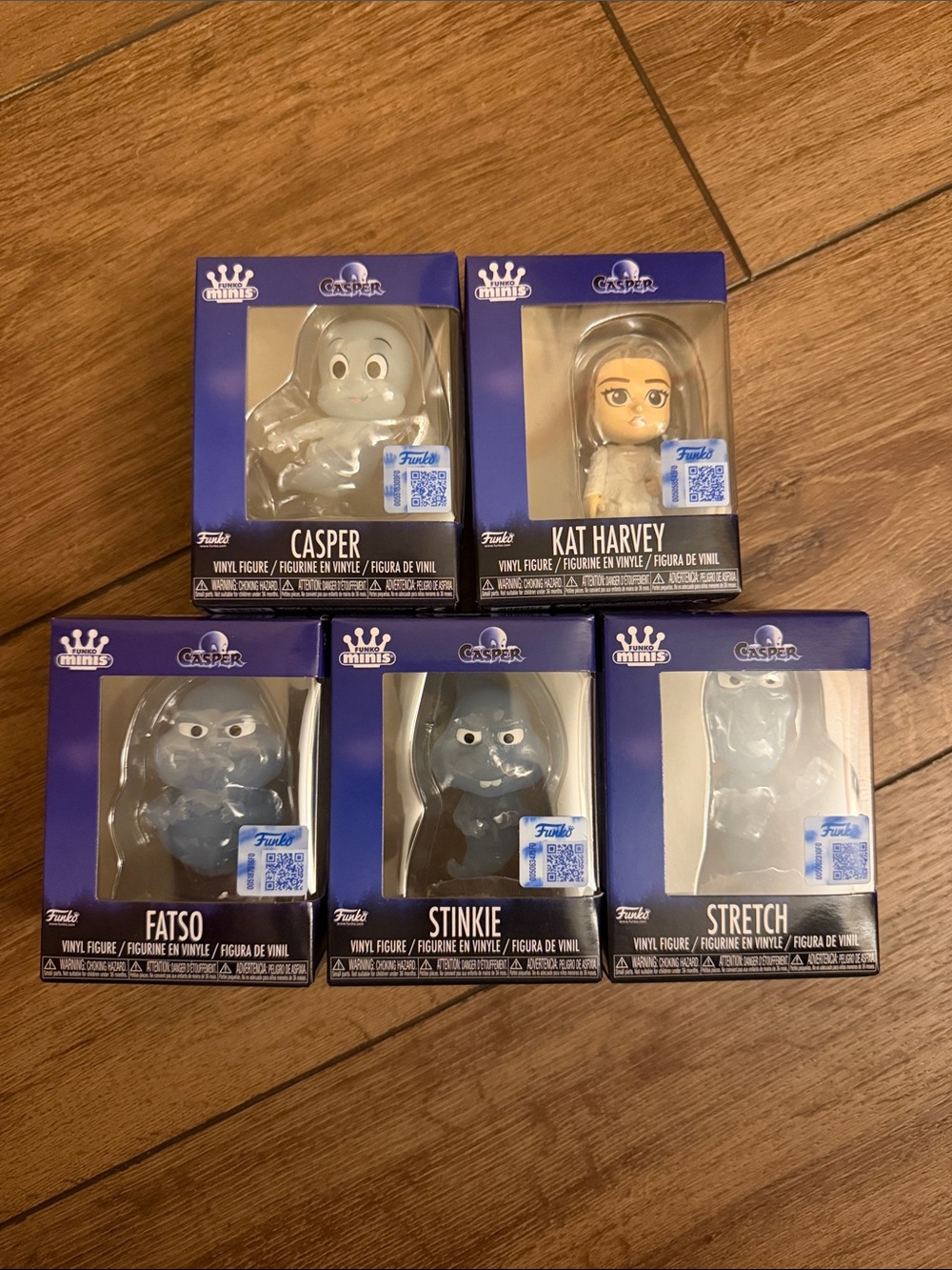 Funko Casper & Friends Mini Vinyl Figures - Complete Set